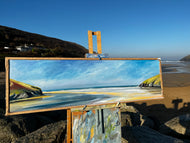 "Mawgan Porth sunshine “- Original Painting