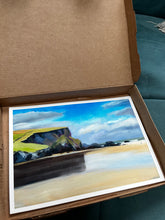 'Mawgan Porth' Fine Art Print Set