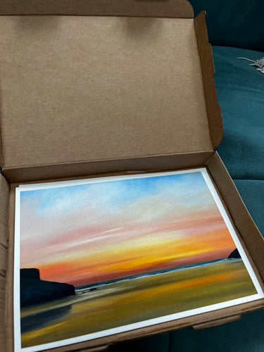 'Mawgan Porth' Fine Art Print Set