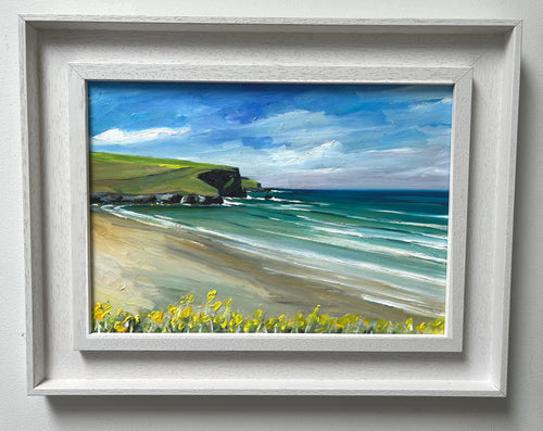 'Mawgan Porth Flowers'- original painting