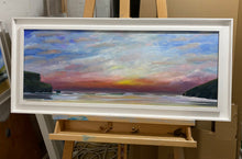 "Mawgan Porth Sunset" - Original Painting