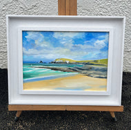 "Treyarnon in July" - Original Painting