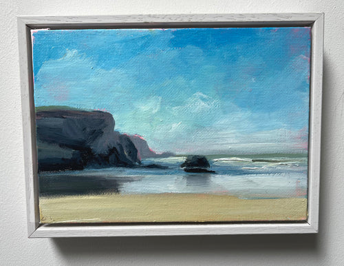'Mawgan Porth Cliffs ' - Original Painting