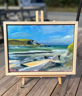"Stepper Point from Daymer " - Original Painting