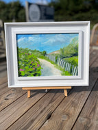 "Mawgan Porth Path of Dreams" - Original Painting