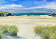 "Porthcothan in August" Fine Art Print