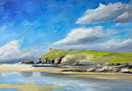 "Polzeath November" Fine Art Print