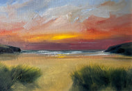 "Sunsets of Porthcothan" Fine Art Print