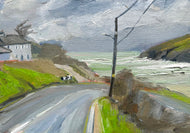 "The Bend at Mawgan Porth" Fine Art Print