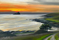 "Wembury Bay Sunset" Fine Art Print