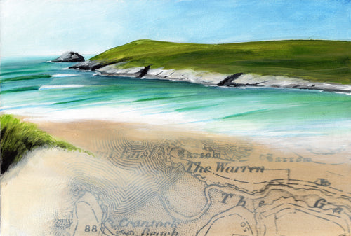 painting of crantock