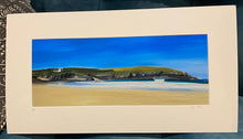 'Harlyn Blue Skies' mounted fine art print