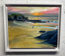 Treyarnon Sunset - Original Oil Painting