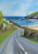 "Down the Hill to Mawgan Porth" Fine Art Print