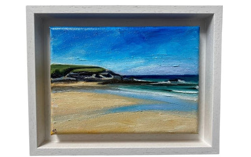 Sunshine at Treyarnon (Oil Painting)