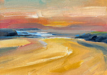 "Trevone Sunset" - Original Painting