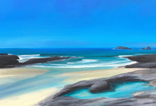"Dreamy Blue at Treyarnon" Fine Art Print