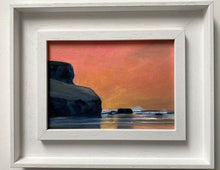 "Mawgan Porth Sunset" - Original Oil Painting