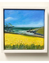 "Golden Porthcothan Springtime" - Original Oil Painting