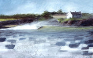 "Harlyn Cottage" Fine Art Print