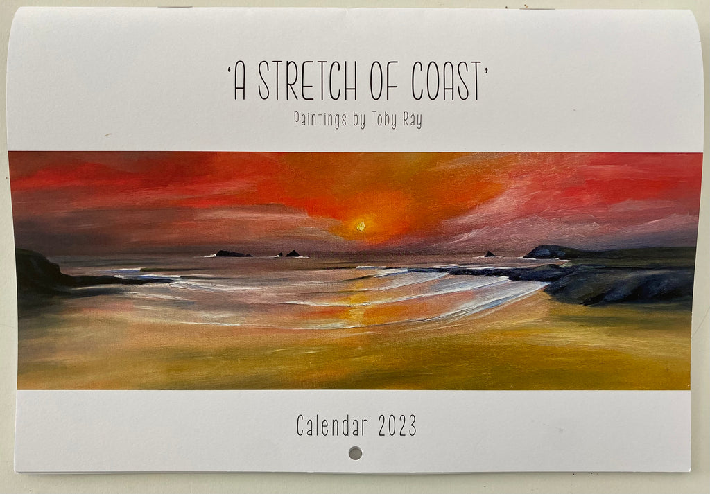 2023 Fine Art Calendar - Surf Artist Toby Ray – Toby Ray Fine Art