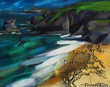 "Looking North from Porthcothan"