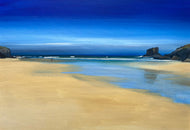 "Porthcothan Blues" Fine Art Print