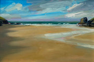 Porthcothan January 2 - Original Oil Painting
