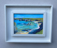"Porthcothan Oil Sketch" - Original Painting