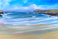 "A January Morning at Treyarnon" Fine Art Print