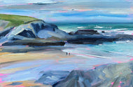 "Treyarnon October Grey" Fine Art Print