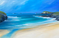 painting of treyarnon to trevose