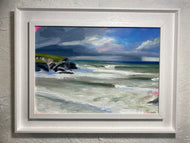 "Treyarnon Winter" - Original Acryclic Painting