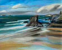 Wills Rock, Porthcothan - Original Oil Painting